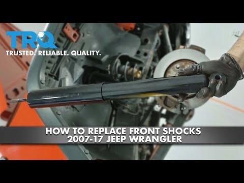 How To Replace Front Shocks 2007-17 Jeep Wrangler