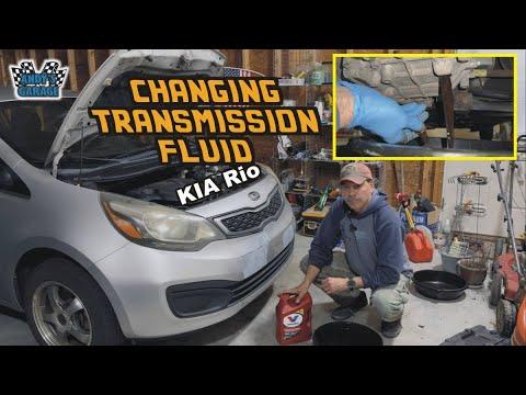 How To Change Transmission Fluid - Kia Rio (Andy’s Garage: Episode - 528)