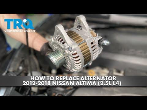 How to Replace Alternator 2012-2018 Nissan Altima 2.5L L4
