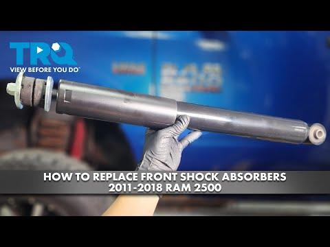 How to Replace Front Shock Absorbers 2011-2018 Ram 2500