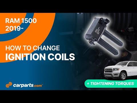 How to replace the Ignition Coils 2019 - 2025 5.7 RAM 1500 🚗