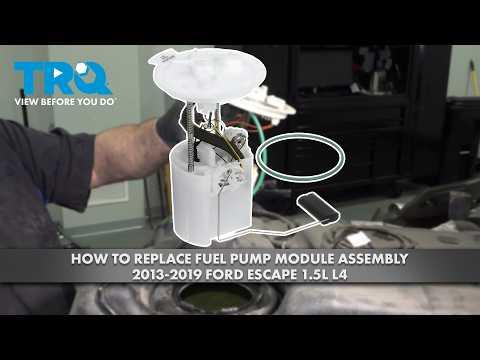 How to Replace the In-Tank Fuel Pump on a 2013-2019 Ford Escape (Engine: Inline 4 2.0L)