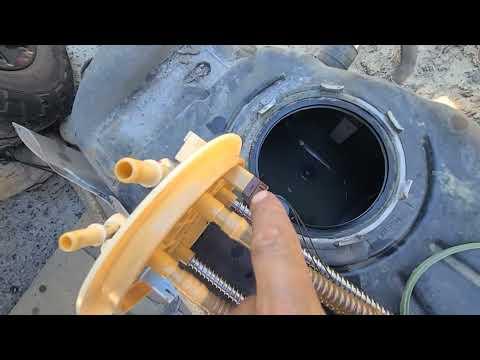 How to replace fuel pump and fuel sensor on Nissan Titan XD Diesel