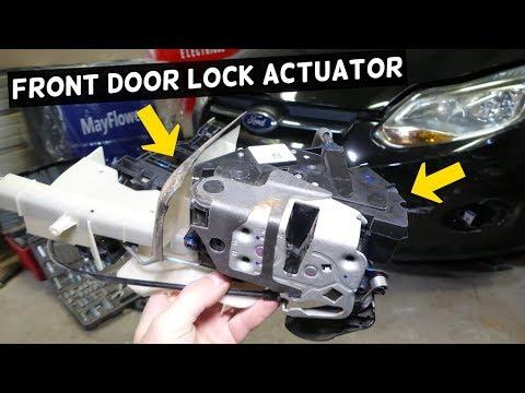How to Replace the Front Door Lock Actuator (Latch Assembly) on a 2015 Ford Focus