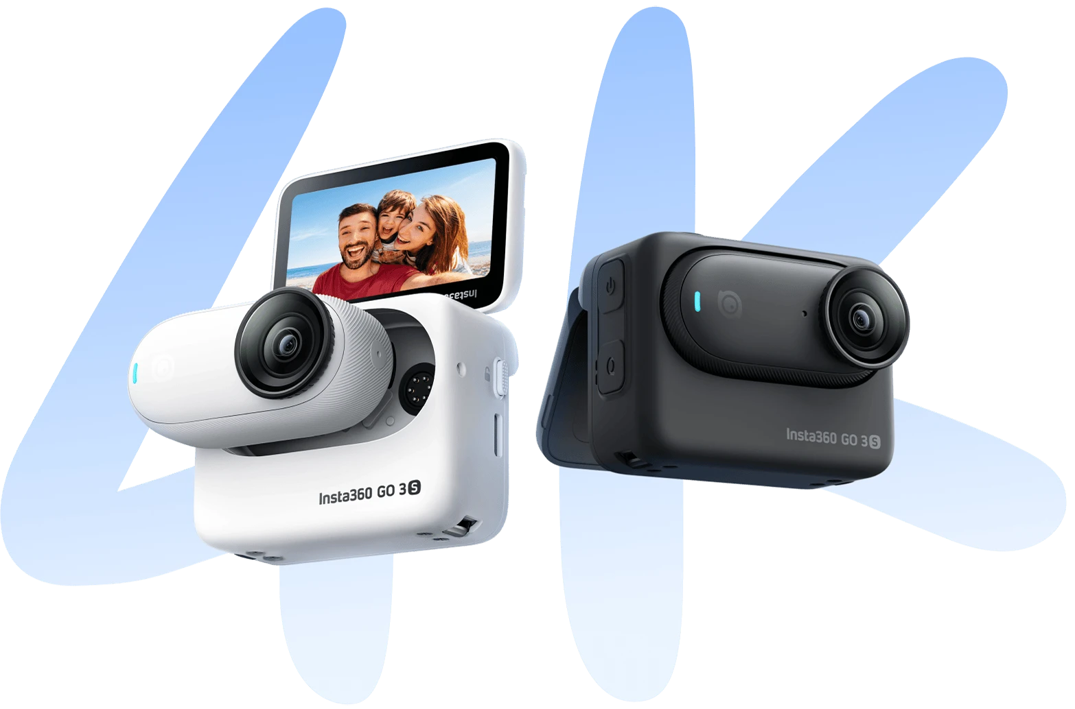 Insta360 GO 3S action cameras